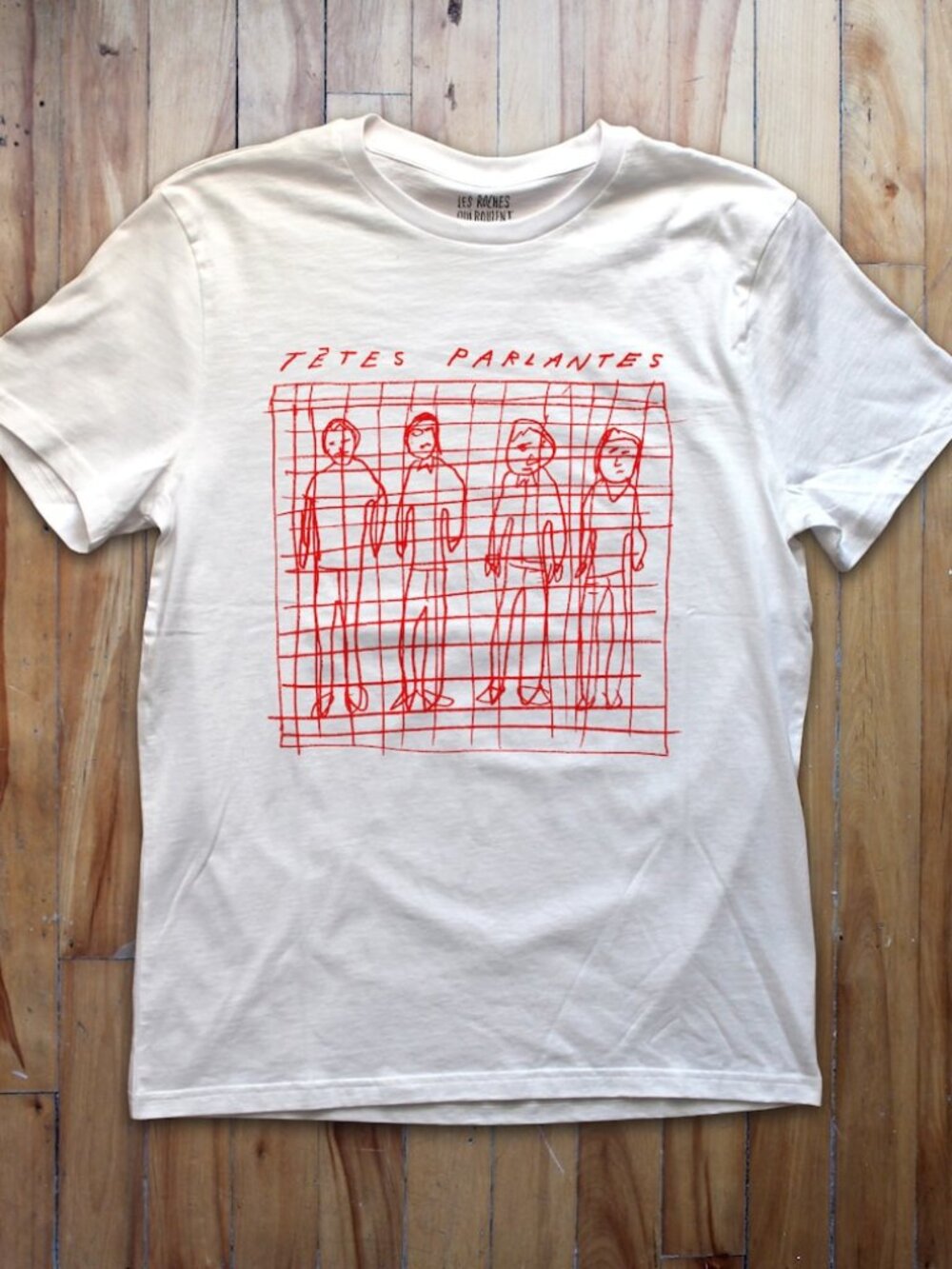 Têtes Parlantes white t-shirt